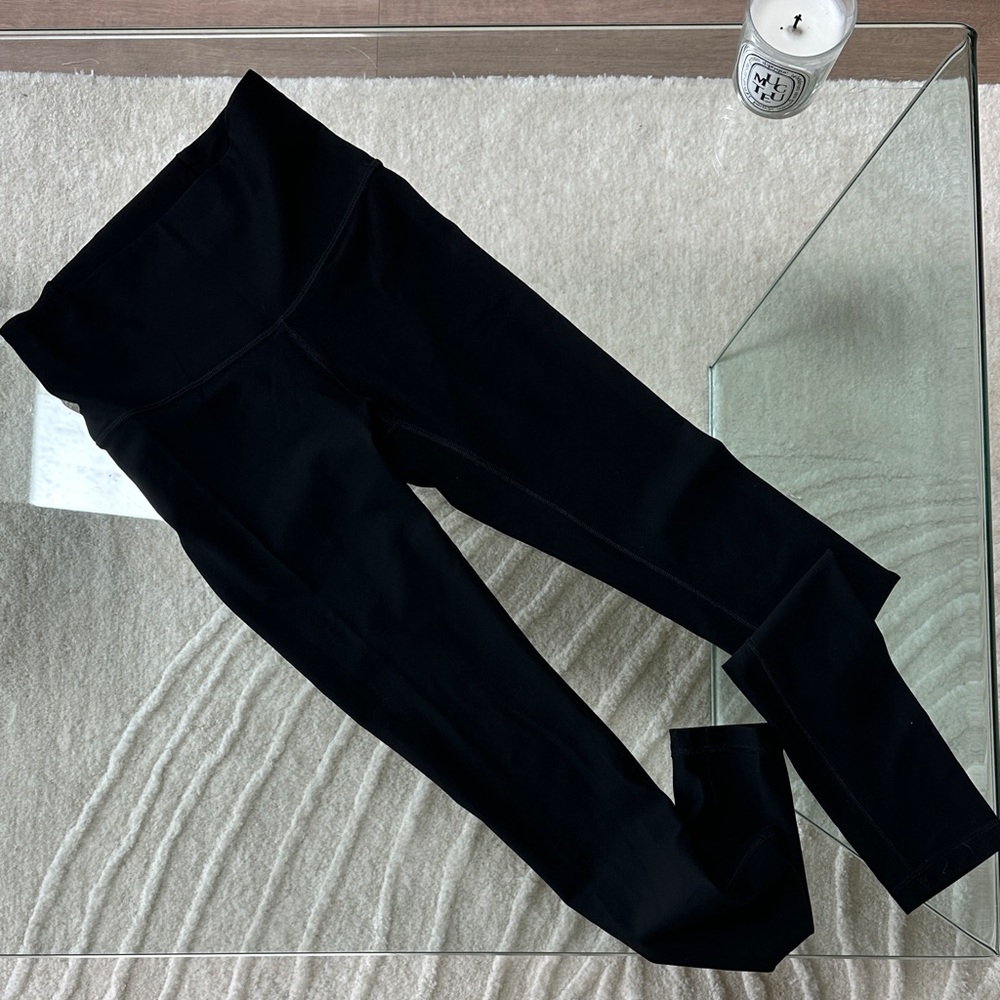 High-Waist Full- Length Lululemon Black Leggings
